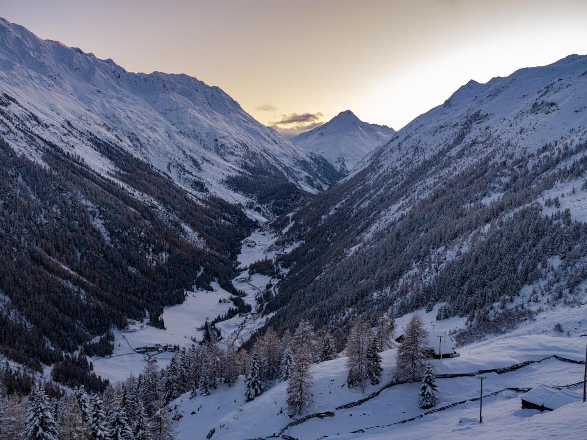 Hotel Silbertal - Almhuetten Sölden Exteriér fotografie