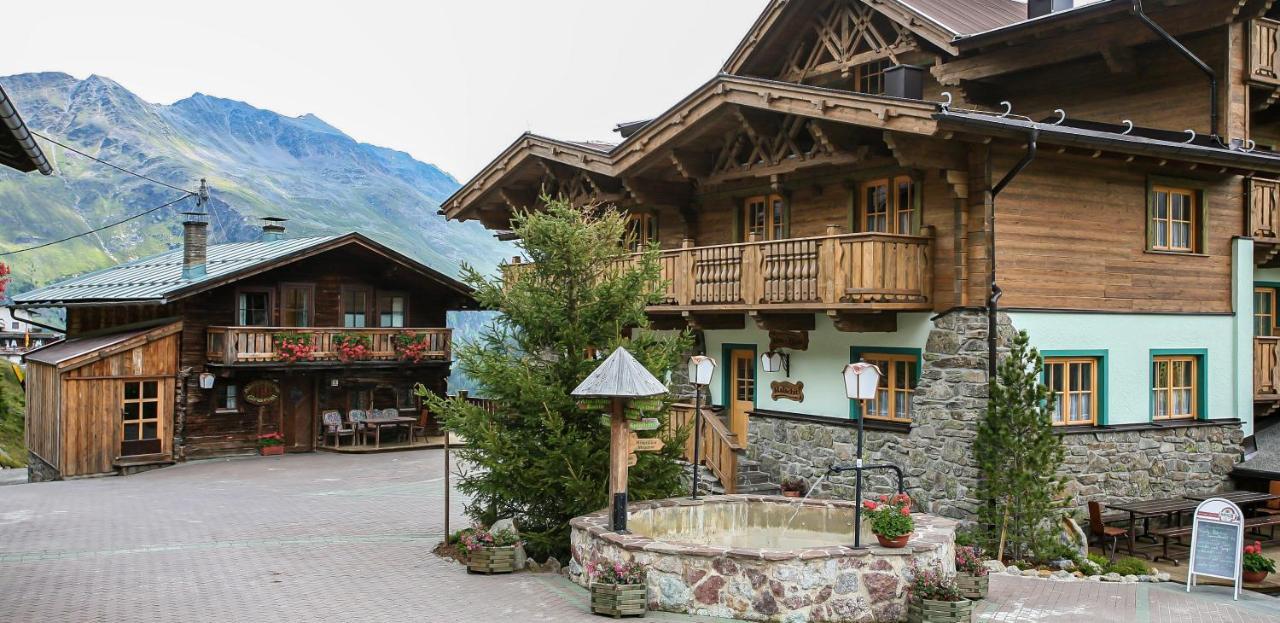 Hotel Silbertal - Almhuetten Sölden Exteriér fotografie